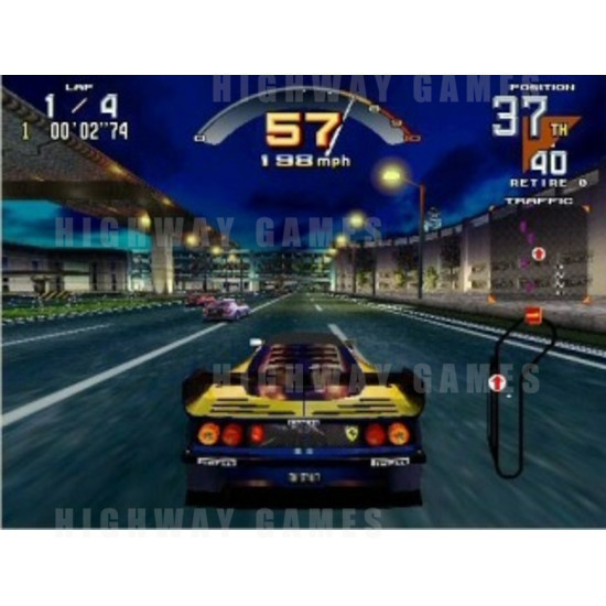 Sega Super GT - Screenshot