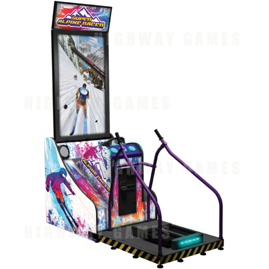 Super Alpine Racer Arcade Machine - Cabinet
