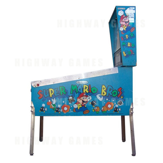 Super Mario Bros. Pinball Machine - Right View