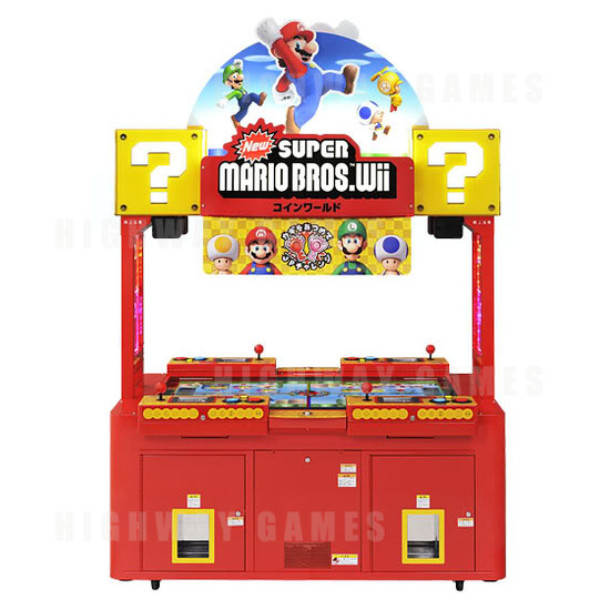 Super Mario Bros Wii Coin World Arcade Machine - Super Mario Bros Wii Coin World Arcade Machine