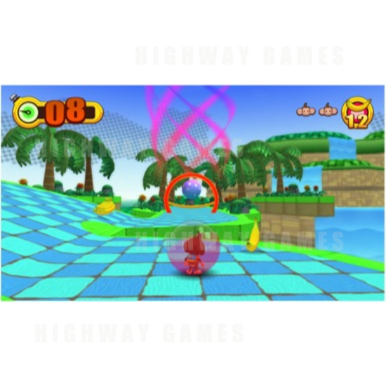 Super Monkey Ball Ticket Blitz Arcade Machine - Screenshot