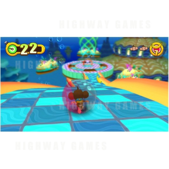 Super Monkey Ball Ticket Blitz Arcade Machine - Screenshot