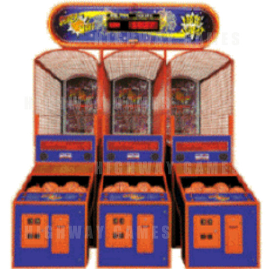 Super Shot Basketball Arcade Machine - Cabinet Linked