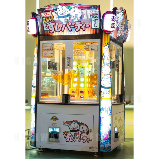 Sushi Party Arcade Medal Machine - Lighted