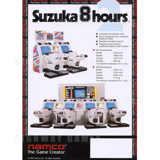 Suzuka 8 Hours 2 SD - Brochure