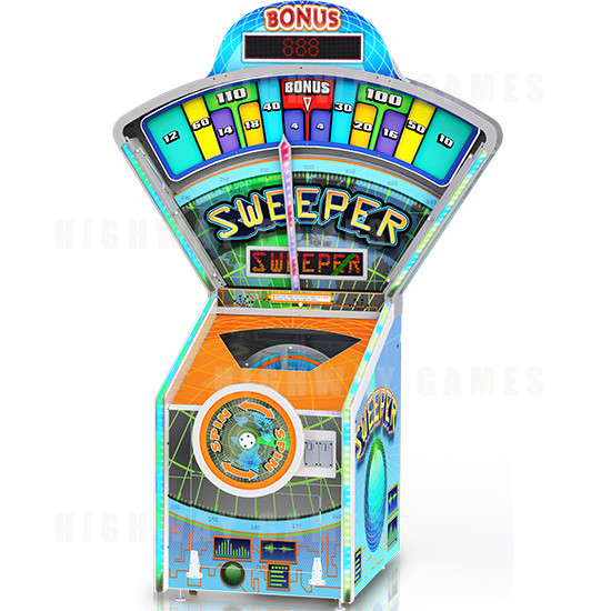 Sweeper Arcade Machine - Sweeper Arcade Machine LG - 9'8
