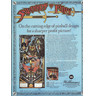 Swords of Fury Pinball (1988) - Brochure Back