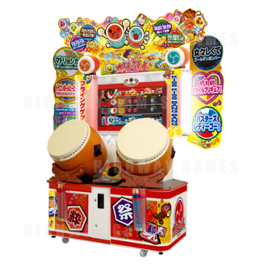 Taiko no Tatsujin 2012 Update Arcade Machine - Taiko no Tatsujin 2012 Update Arcade Machine