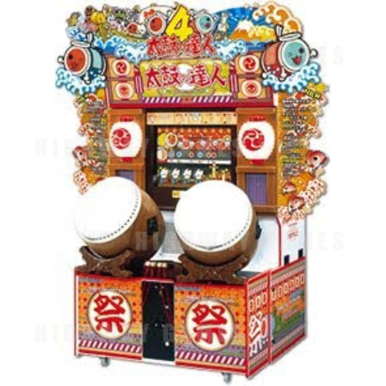 Taiko no Tatsujin 4 Arcade Machine - Taiko no Tatsujin 4 Arcade Machine