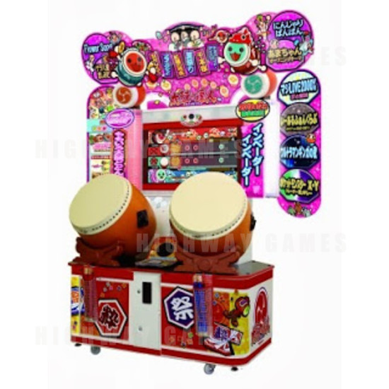 Taiko no Tatsujin Momoiro Version Arcade Machine - Taiko no Tatsujin Momoiro Version Arcade Machine