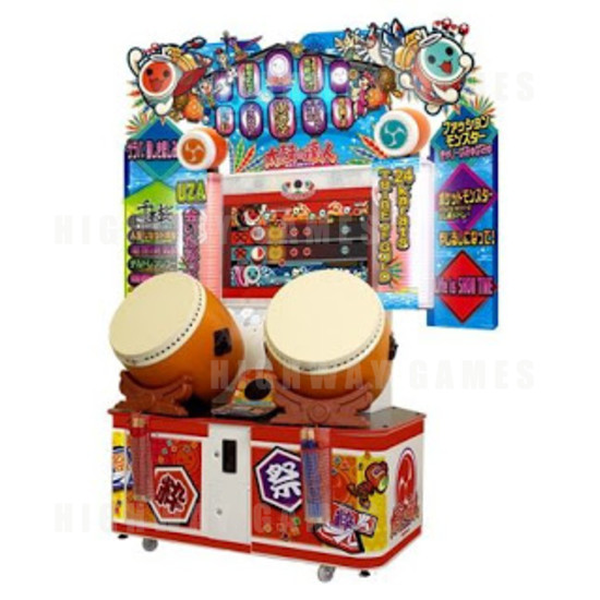 Taiko no Tatsujin Sorairo Version Arcade Machine - Taiko no Tatsujin Sorairo Arcade Machine