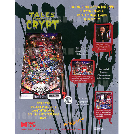 Tales from the Crypt - Tales from the Crypt Brochure 2