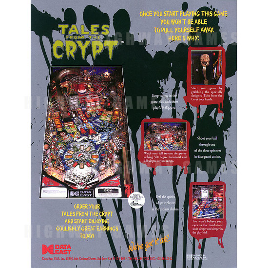 Tales from the Crypt - Tales from the Crypt Brochure 2