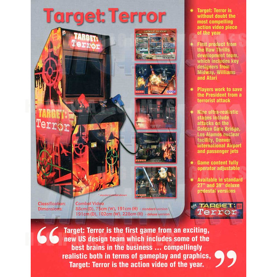 Target: Terror DX - Brochure