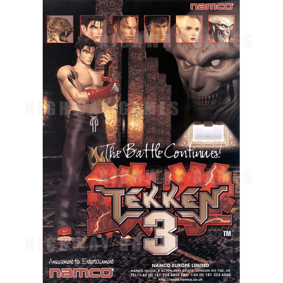 Tekken 3 - Brochure