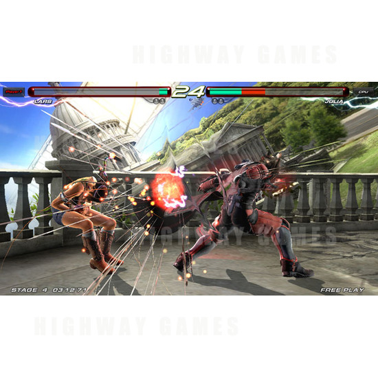 Tekken 6: Bloodline Rebellion Arcade Machine - Screenshot