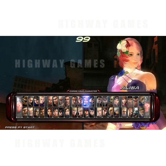 Tekken 6: Bloodline Rebellion Arcade Machine - Screenshot