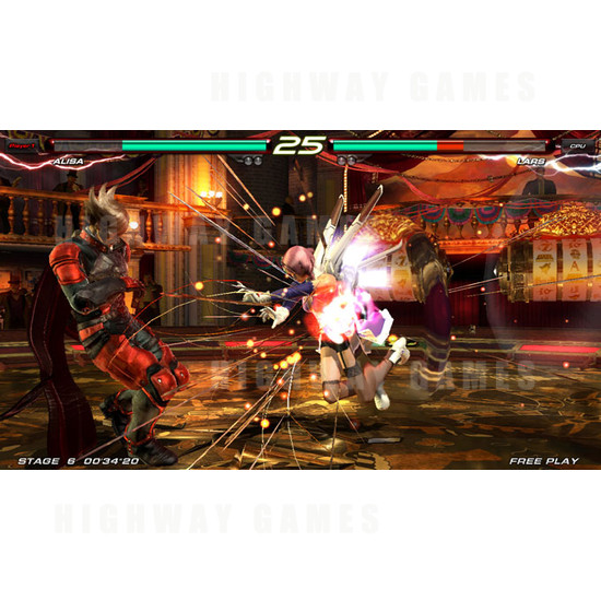 Tekken 6: Bloodline Rebellion Arcade Machine - Screenshot