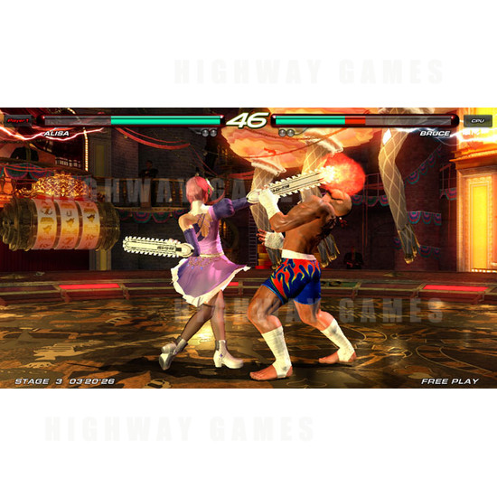 Tekken 6: Bloodline Rebellion Arcade Machine - Screenshot