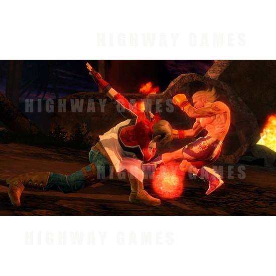 Tekken 6: Bloodline Rebellion Arcade Machine - Screenshot