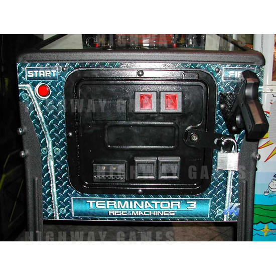 Terminator 3: Rise of the Machines Pinball (2003) - Front