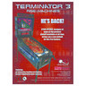 Terminator 3: Rise of the Machines Pinball (2003) - Brochure Front