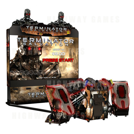 Terminator Salvation SDX Arcade Machine - Machine