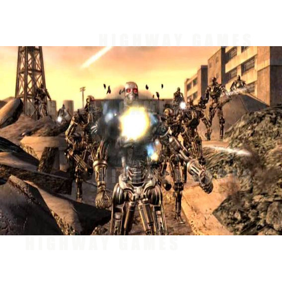 Terminator Salvation SDX Arcade Machine - Screenshot