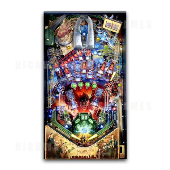 The Hobbit Limited Edition Pinball Machine - The Hobbit Limited Edition Pinball Machine from Jersey Jack Pinball