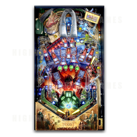 The Hobbit Standard Edition Pinball - The Hobbit Standard Edition Pinball Machine from Jersey Jack Pinball