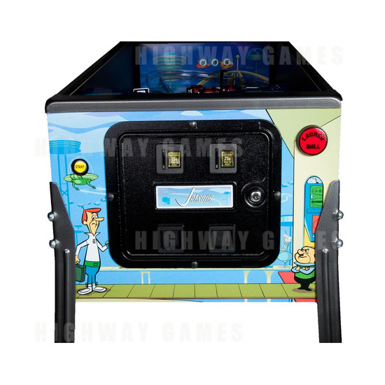 The Jetsons Pinball Machine  - The Jetsons Pinball Machine (close up front)