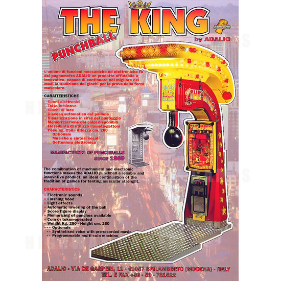 The King Punchball - Brochure