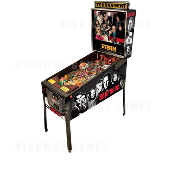 The Sopranos Pinball (2005) - Machine