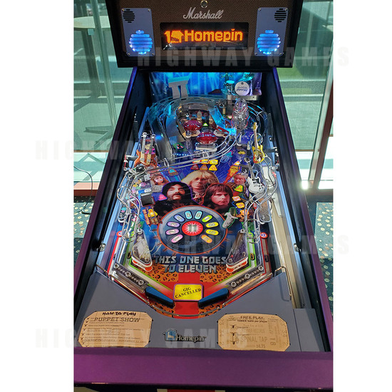 This is Spinal Tap Pinball Machine - This is Spinal Tap Pinball Playfield