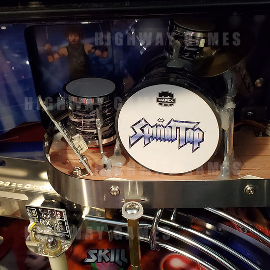 This is Spinal Tap Pinball Machine - Exploding Drums