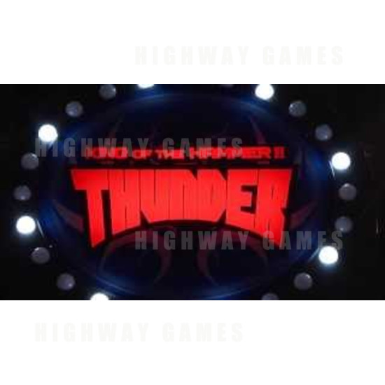 Thunder: King of the Hammer II Arcade Machine - Screenshot 1