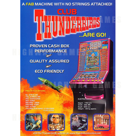 Club Thunderbirds - Brochure Front