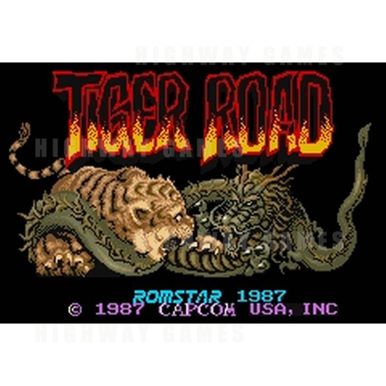 Tiger Road - Title Screen 48KB JPG