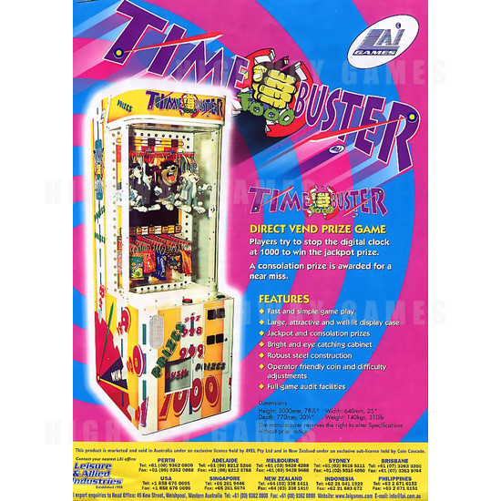 Time Buster - Brochure