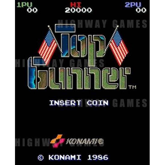 Top Gunner - Title Screen 20KB JPG