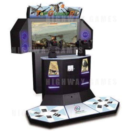 Top Gunner Simulator Shooter Arcade Machine - Machine