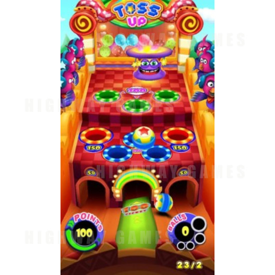 Toss Up Arcade Machine - Toss Up Screenshot