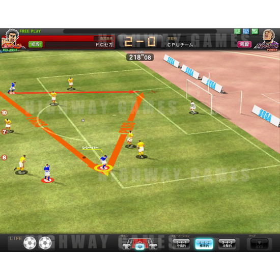 Touch Striker Arcade Sports Game - Screenshot