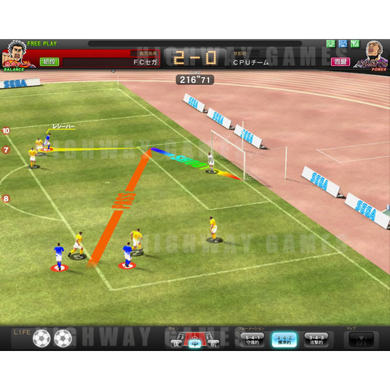 Touch Striker Arcade Sports Game - Screenshot