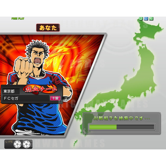 Touch Striker Arcade Sports Game - Screenshot