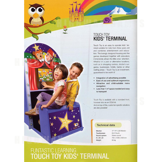 Touch Toy - Brochure Back