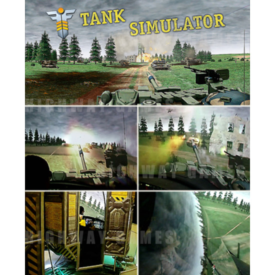 Orion 5D Attraction (5 Seat Model) - Tank Simulator