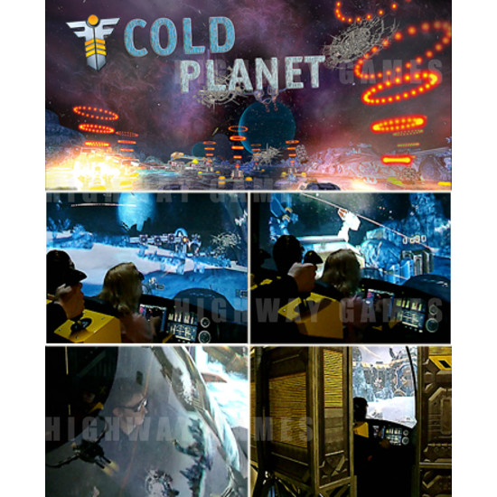 Orion 5D Attraction (4 Seat Model) - Cold Planet