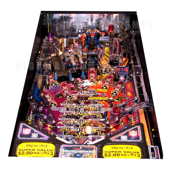 Transformers Pro Pinball - Playfield