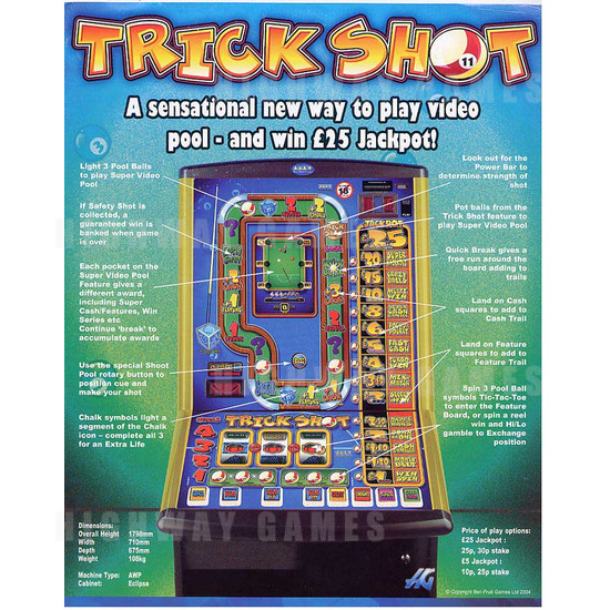 Trick Shot - Brochure Back